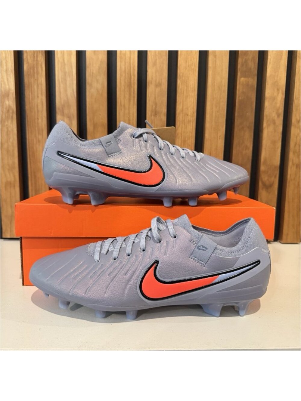 Nike Tiempo Legend 10 Pro FG Soccer Cleats DV4333-402 Blue Eclipse Mens 9